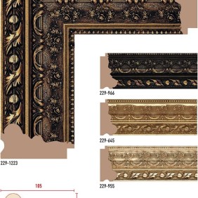 Интерьерный багет 229-966 DECOMASTER - 1