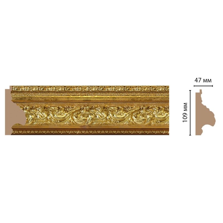 Интерьерный багет 230-1543 DECOMASTER