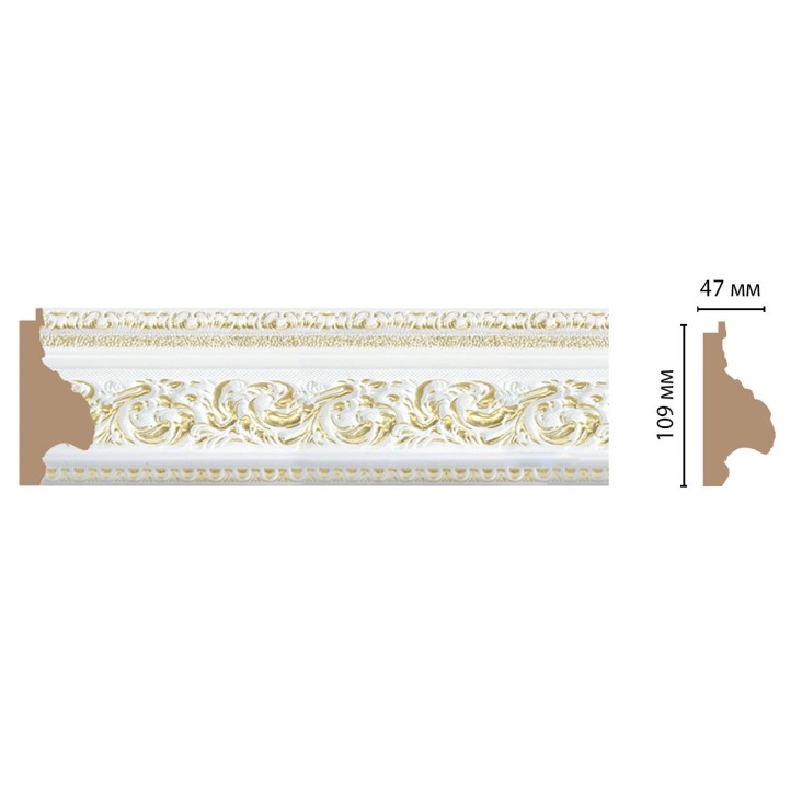 Интерьерный багет 230-70 DECOMASTER