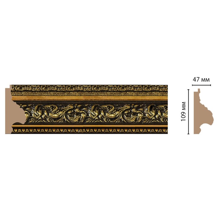 Интерьерный багет 230-1604B DECOMASTER