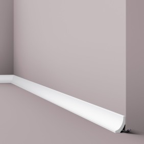 Карниз гладкий WT8 (плинтус потолочный) Wallstyl - 2
