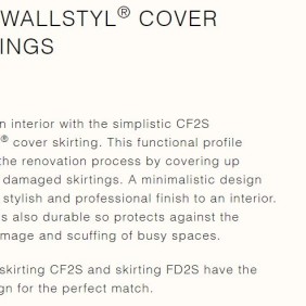 Шторный карниз CF2S Wallstyl - 4