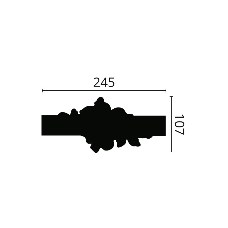 Угол к молдингу Z104 (4 шт) Arstyl
