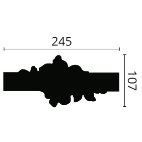 Угол к молдингу Z104 (4 шт) Arstyl - 1