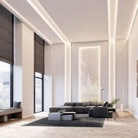 Карниз под подсветку IL5 (плинтус потолочный) Arstyl Lighting Noel&Marquet - 3