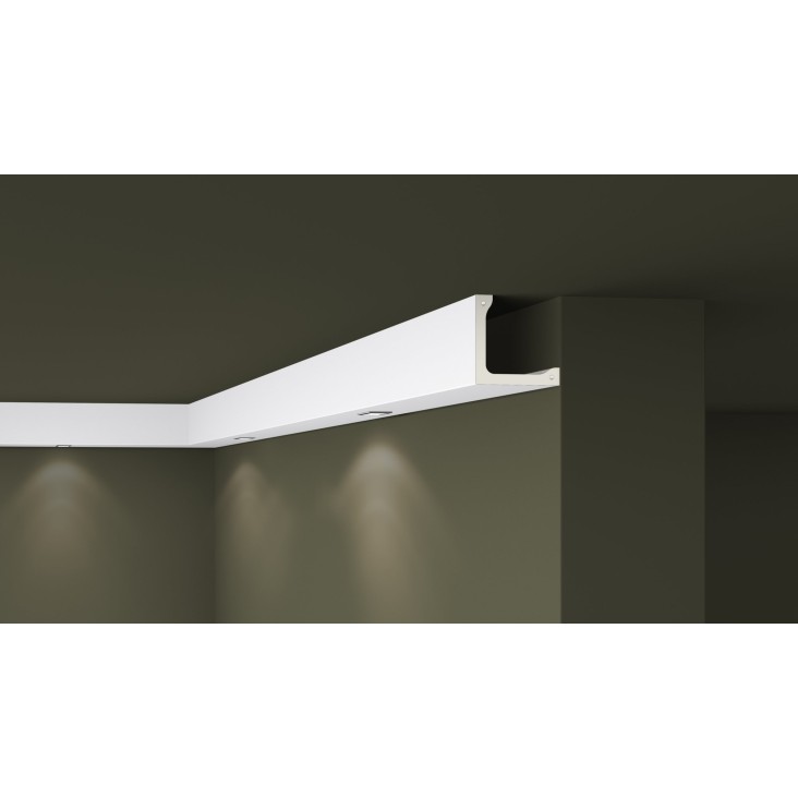 Карниз под подсветку L4 (плинтус потолочный) Arstyl Lighting Noel&Marquet