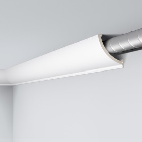 Карниз под подсветку L3 (плинтус потолочный) Arstyl Lighting Noel&Marquet - 2