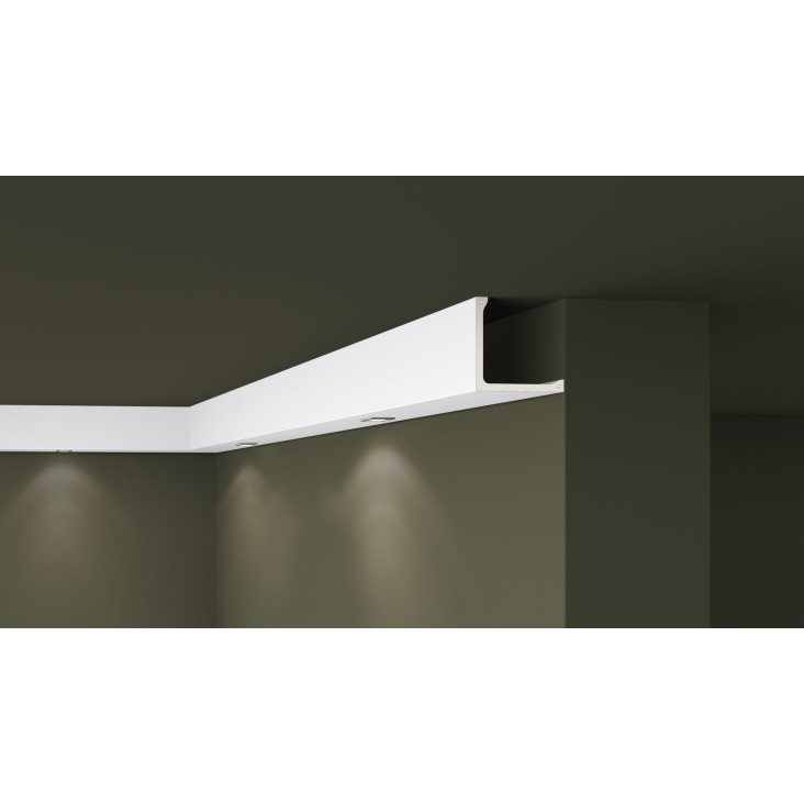 Карниз под подсветку L1 (плинтус потолочный) Arstyl Lighting Noel&Marquet