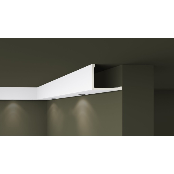 Карниз под подсветку L2 (плинтус потолочный) Arstyl Lighting Noel&Marquet