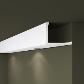 Карниз под подсветку L2 (плинтус потолочный) Arstyl Lighting Noel&Marquet