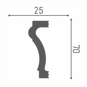 Плинтус XPS POLYMER М70 - 1
