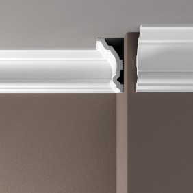 Карниз XPS POLYMER ПП05 80/40 - 0