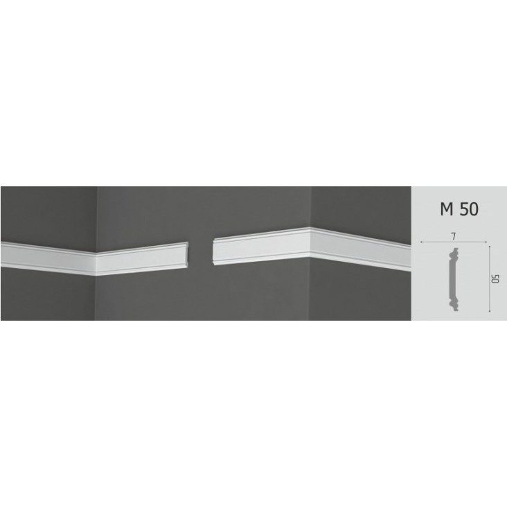 Плинтус XPS POLYMER М50
