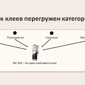 MS-350 Клей монтажный (MS-полимер) - 1
