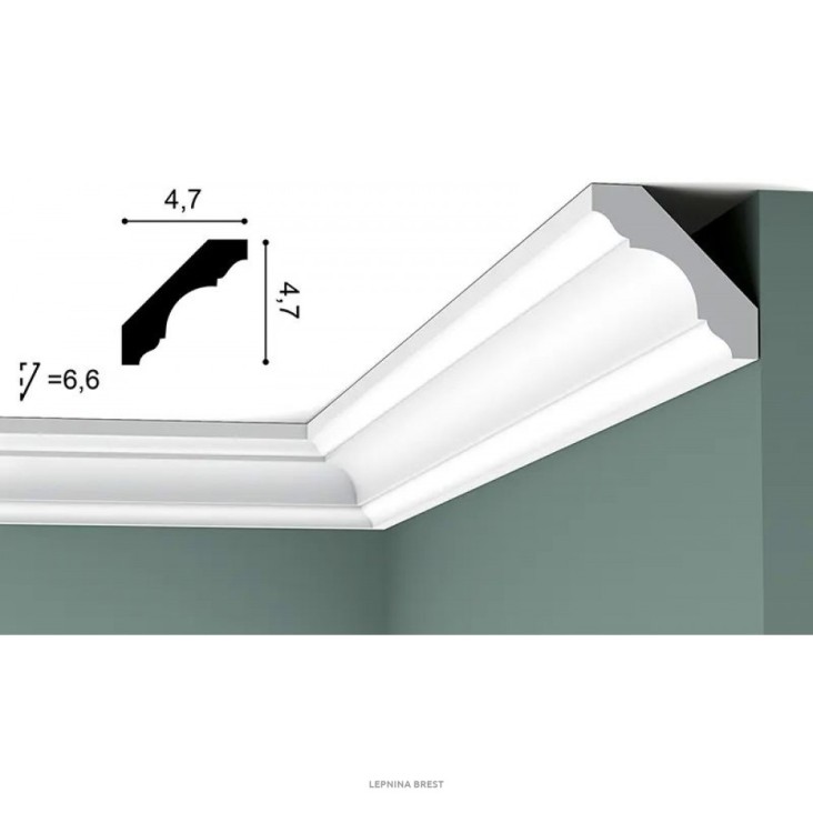Карниз из полиуретана C215F гибкий Orac Decor