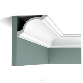 Карниз из полиуретана C217F гибкий Orac Decor - 1