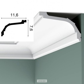 Карниз из полиуретана C220F гибкий Orac Decor - 1
