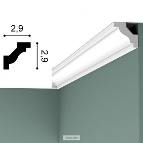 Карниз из полиуретана C230F гибкий Orac Decor - 1