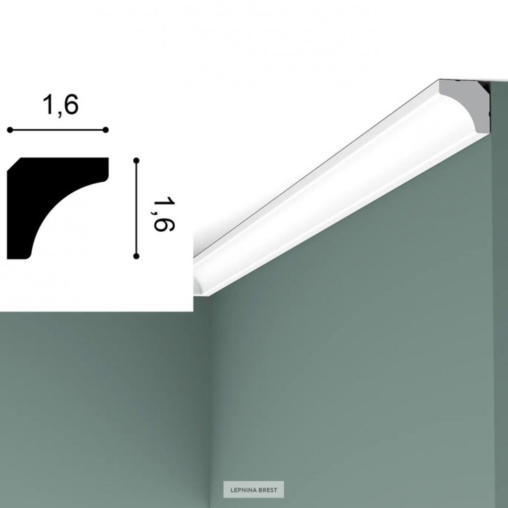 Карниз из полиуретана C250F гибкий Orac Decor