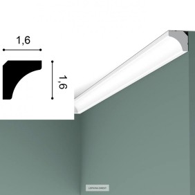 Карниз из полиуретана C250F гибкий Orac Decor - 1