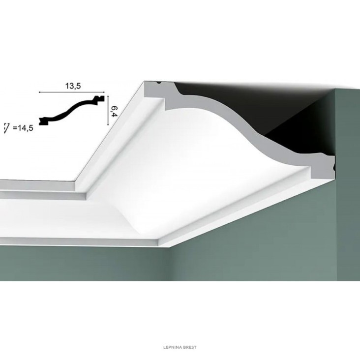 Карниз из полиуретана C331F гибкий Orac Decor