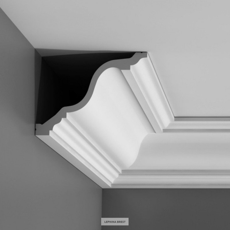 Карниз из полиуретана C334F гибкий Orac Decor