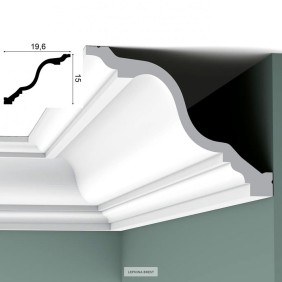 Карниз из полиуретана C334F гибкий Orac Decor - 1