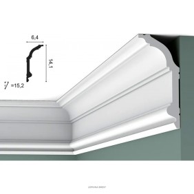 Карниз из полиуретана C339F гибкий Orac Decor - 1