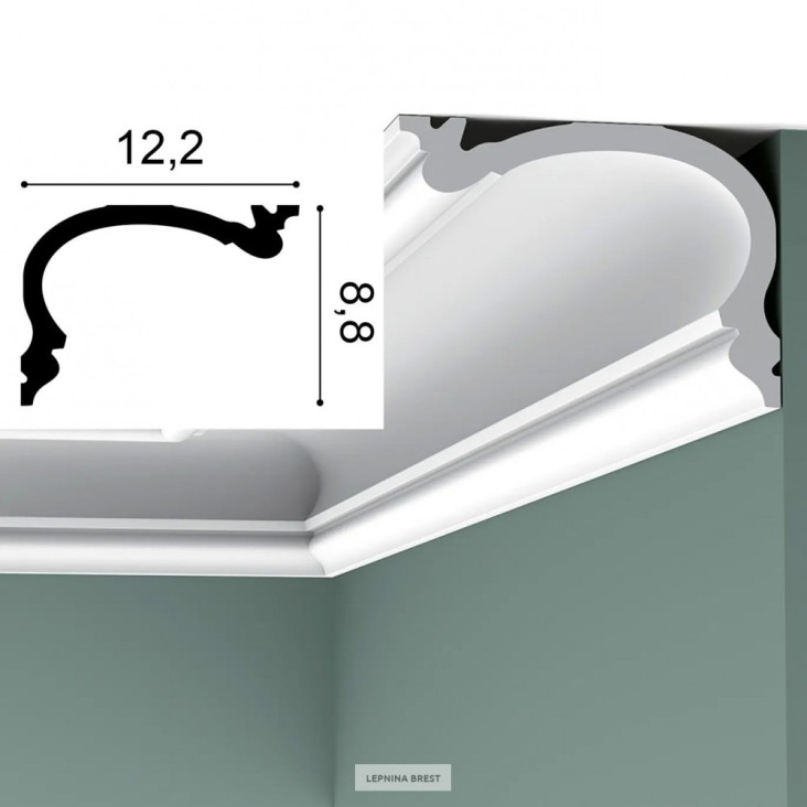 Карниз из полиуретана C341F гибкий Heritage Orac Decor