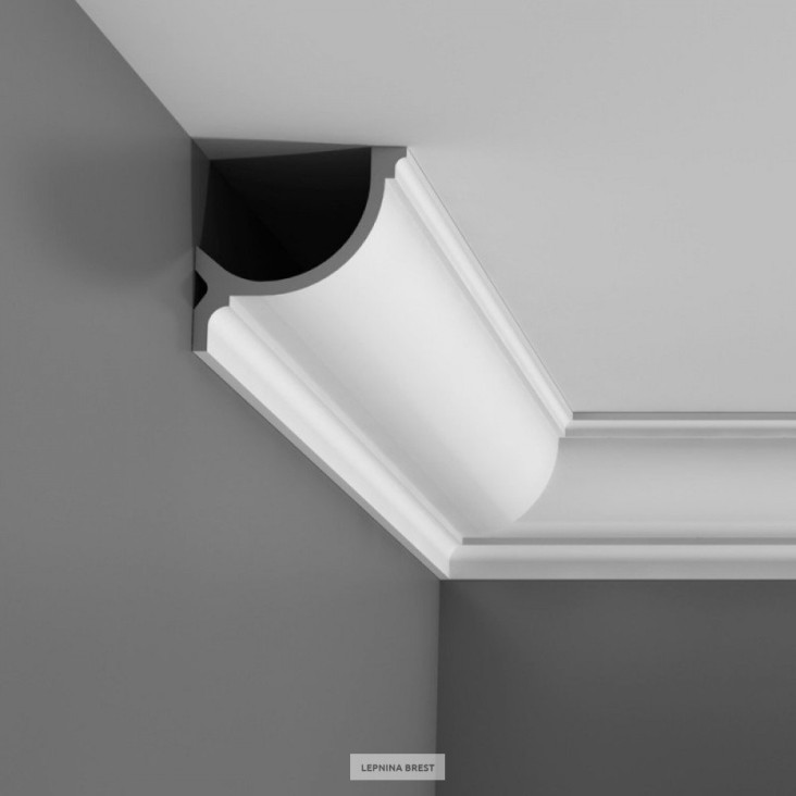 Карниз для скрытого освещения C902F гибкий Orac Decor