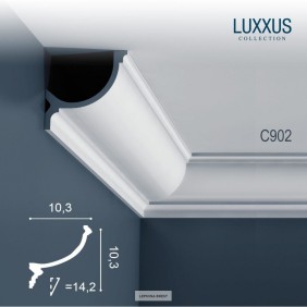 Карниз для скрытого освещения C902F гибкий Orac Decor - 2