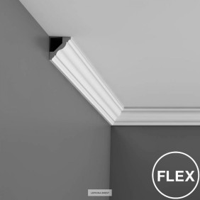 Карниз из дюрополимера CX110F гибкий Orac Axxent - 0