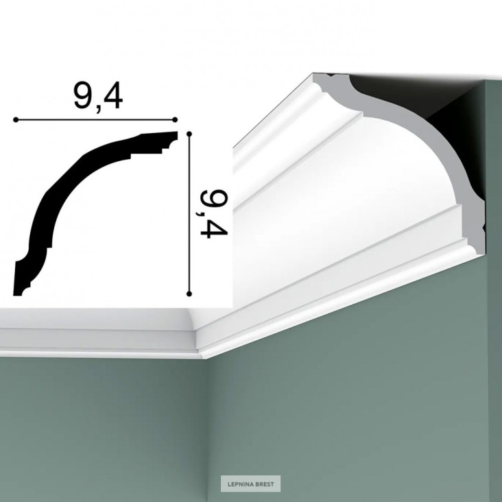 Карниз из дюрополимера CX127F гибкий Orac Axxent