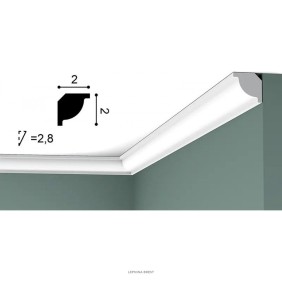 Карниз из дюрополимера CX132F гибкий Orac Axxent - 1