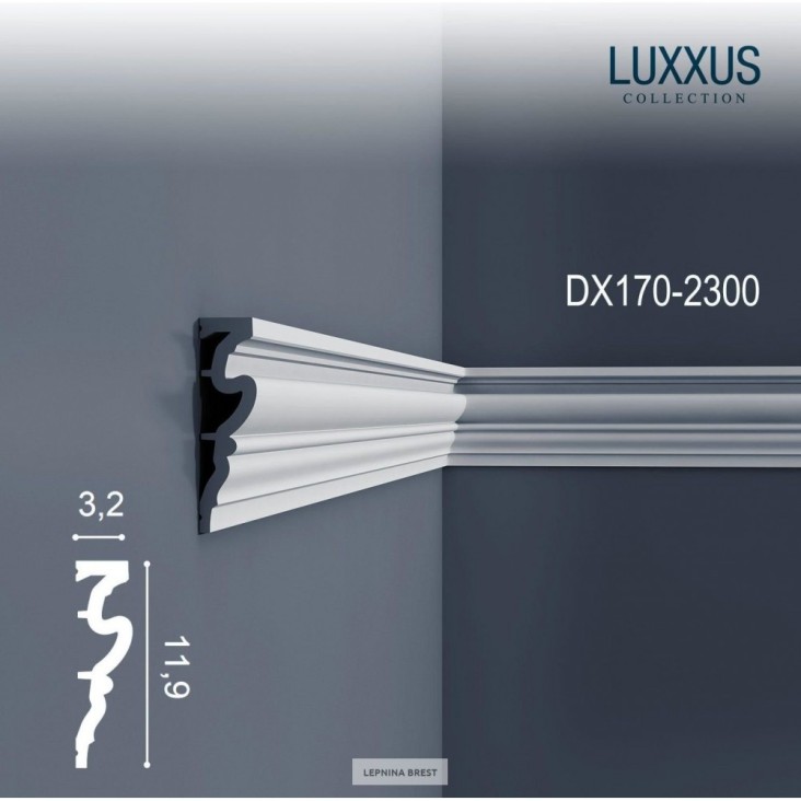 Молдинг из дюрополимера DX170-2300 Orac Axxent