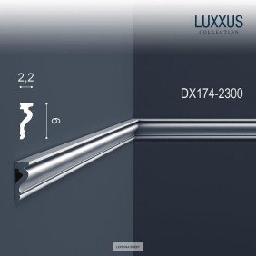 Молдинг из дюрополимера DX174F гибкий-2300 Orac Axxent - 1