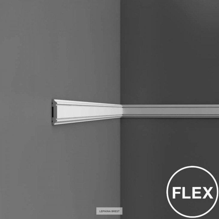 Молдинг из дюрополимера PX144F гибкий Orac Axxent