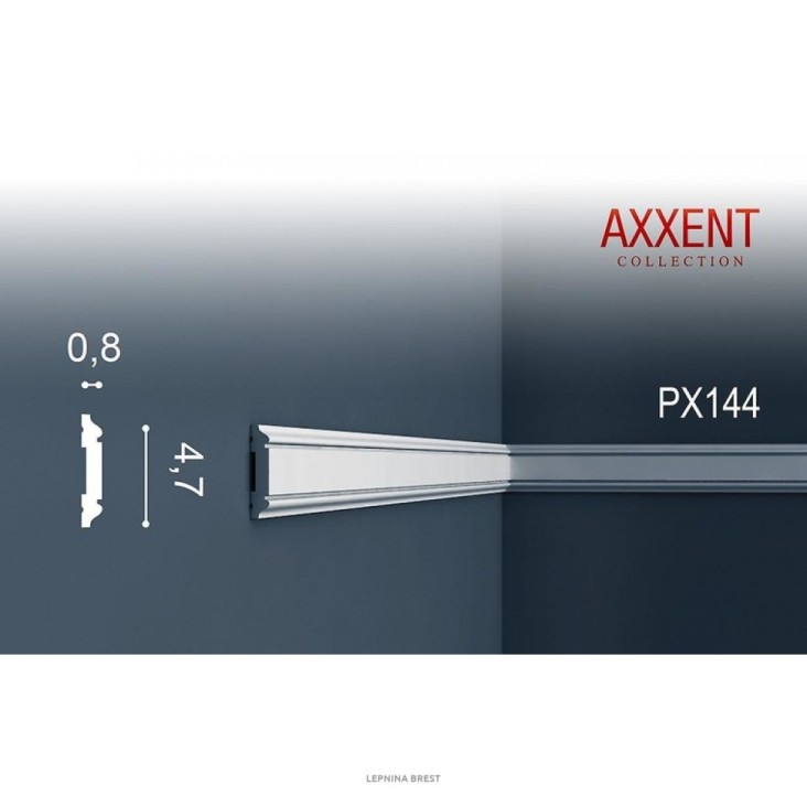 Молдинг из дюрополимера PX144F гибкий Orac Axxent