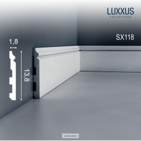 Плинтус из дюрополимера SX118F гибкий Orac Axxent - 1