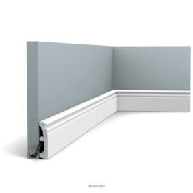 Плинтус из дюрополимера SX195F гибкий High Line Orac Axxent