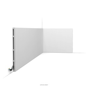 Плинтус из дюрополимера SX207F гибкий SQUARE Orac Axxent - 2