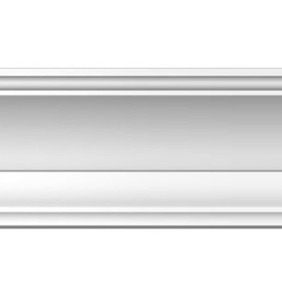 Плинтус потолочный гладкий D100-115 Decomaster (69*69*2000мм) - 1