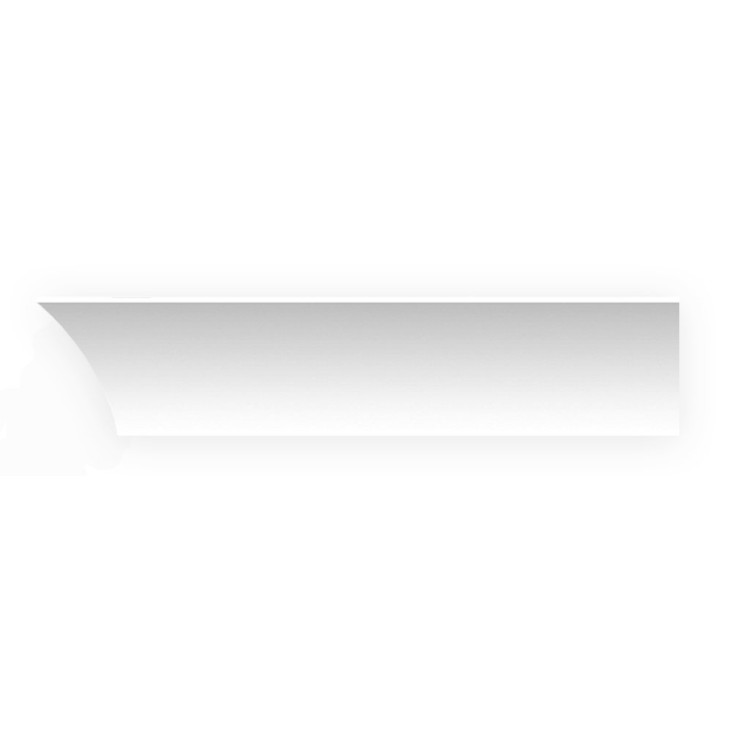 Плинтус потолочный гладкий D212-115 Decomaster (60*40*2000мм)