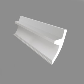 Плинтус потолочный под подсветку D502-115 Decomaster (73*36*2000мм) - 2