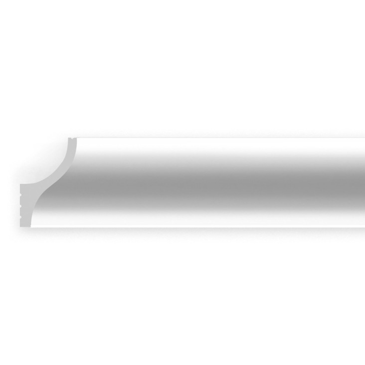 Плинтус потолочный под подсветку D506-115 Decomaster (73*40*200мм)