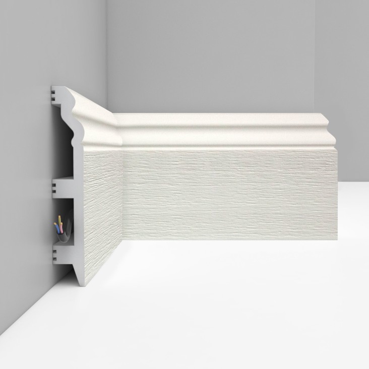 Плинтус напольный D233-16 Decomaster (120*23*2400мм)