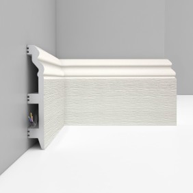 Плинтус напольный D233-16 Decomaster (120*23*2400мм) - 0