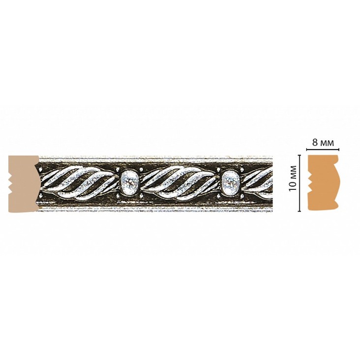 Молдинг 107-29 Decomaster (10*8*2400мм)