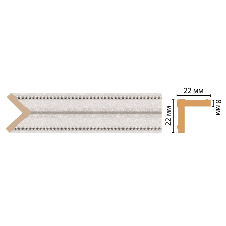 Угол *116M-19D Decomaster (22*22*2400мм)