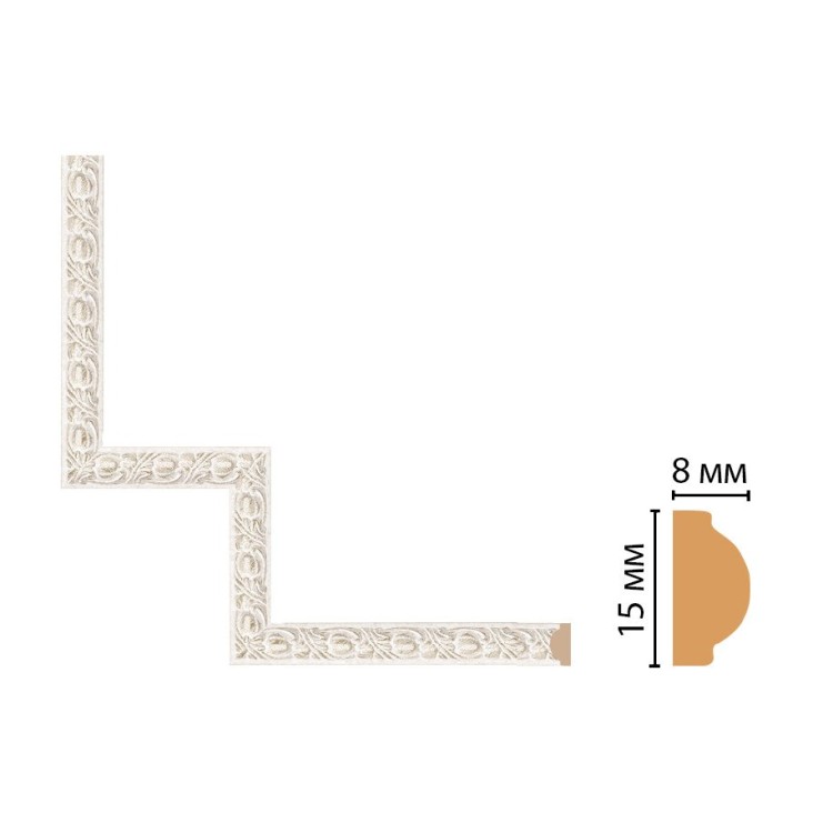 Декоративный угловой элемент 130C-1-19D Decomaster (200*200мм)